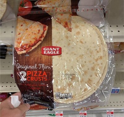 Giant Eagle Pizza Crusts Original Thin, Original Thin