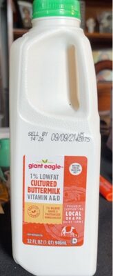 1% Lowfat Cultured Buttermilk