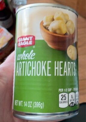 Whole Artichoke Hearts A Fat Free Food