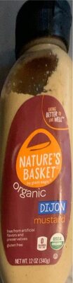 Dijon Organic Mustard, Dijon