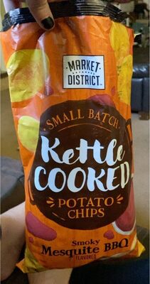 Smoky Mesquite BBQ Kettle Cooked Potato Chips, Smoky Mesquite BBQ