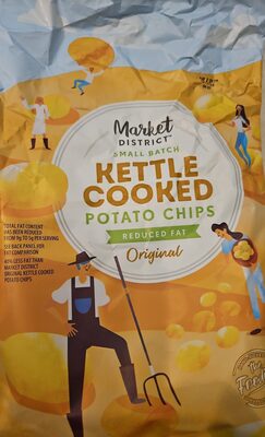 Original Kettle Cooked Small Batch Potato Chips, Original