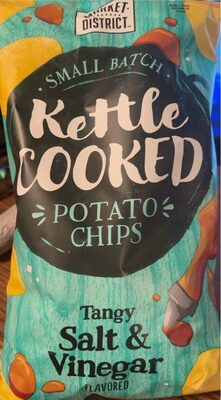 Tangy Salt & Vinegar Flavored Kettle Cooked Potato Chips, Tangy Salt & Vinegar