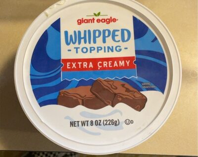 Extra Creamy Whipped Topping, Extra Creamy