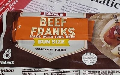 Beef Franks, Beef