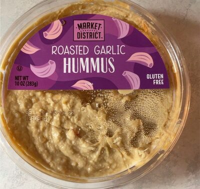 Roasted Garlic Hummus, Roasted Garlic