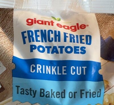 Crinkle Cut French Fried Potatoes