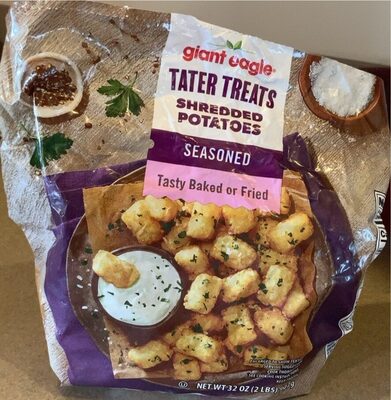 Seasoned Shredded Potatoes Tater Treats, Seasoned