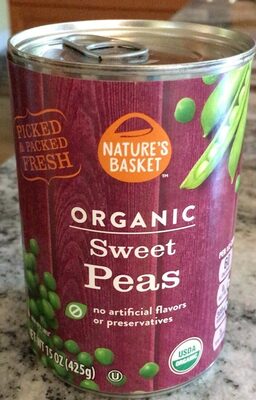 Sweet Organic Peas, Sweet