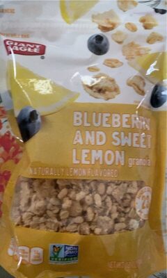 Blueberry And Sweet Lemon Granola, Blueberry And Sweet Lemon