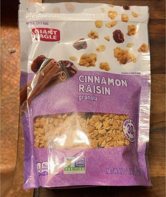 Cinnamon Raisin Granola, Cinnamon Raisin