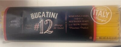 Semolina Pasta Macaroni Product, #12 Bucatini