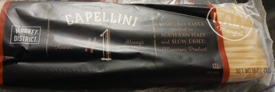 Semolina Pasta, Capellini