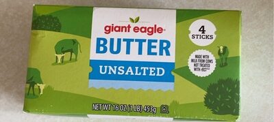 Unsalted Butter Sticks, Unsalted