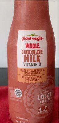 Chocolate Whole Milk, Chocolate