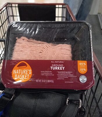 85% Lean/15% Fat Ground Turkey