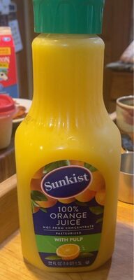 100% Orange Juice With Pulp