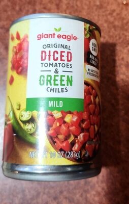 Original Mild Diced Tomatoes & Green Chiles, Original Mild