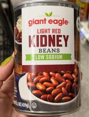 Light Red Low Sodium Kidney Beans, Light Red