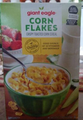 Corn Flakes Crispy Toasted Corn Cereal, Corn Flakes