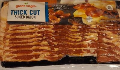 Thick Cut Sliced Bacon
