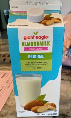 Unsweetened Original Almondmilk, Unsweetened
