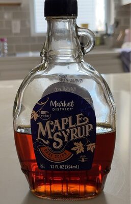 100% Pure Maple Syrup, Maple