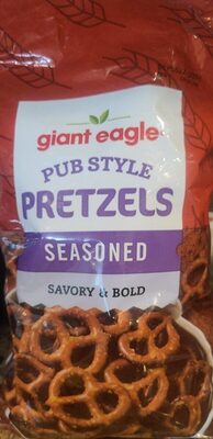 Pub Style Pretzels Savory & Bold Seasoned, Pub Style