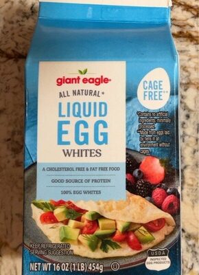 100% Liquid Egg Whites