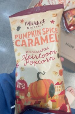 Pumpkin Spice Caramel Handcrafted Heirloom Popcorn, Pumpkin Spice Caramel
