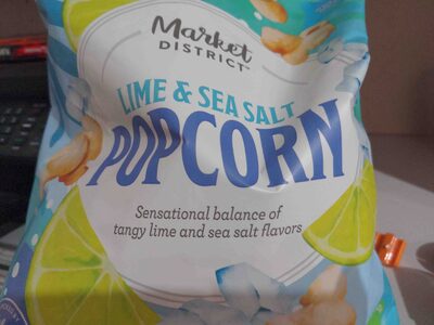 Lime & Sea Salt Popcorn, Lime & Sea Salt