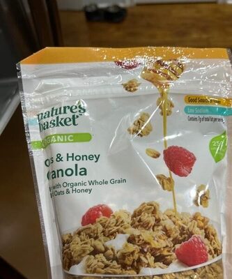 Oats & Honey Organic Granola, Oats & Honey