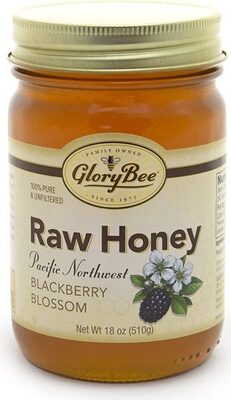 Pacific Northwest Blackberry Blossom Pure & Unfiltered Raw Honey, Pacific Northwest Blackberry