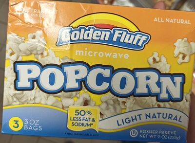 Light Natural Microwave Popcorn
