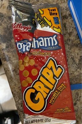 Cinnamon Grahams Mighty Tiny Baked Snack Crackers, Cinnamon