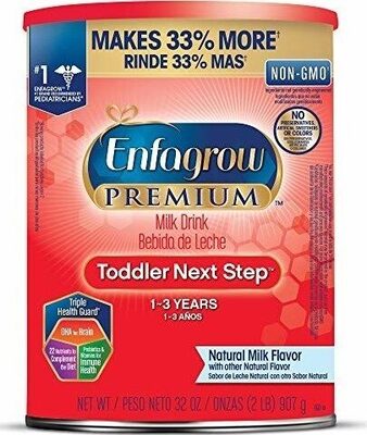 Natural Milk Flavor Toddler Next Step 1-3 Years, Natural Milk