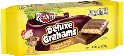 Keebler Fudge Shoppe Cookies Deluxe Graham 12.5oz