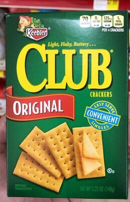 Kellogg's Club Crackers Original 5.25oz