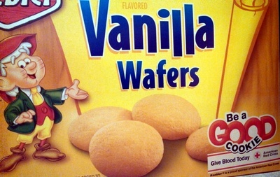 Keebler Sugar Wafers Cookies Vanilla 12oz