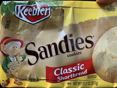 Keebler Sandies Cookies Simply 11.2oz