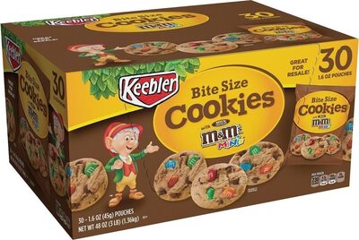 Bite Size Cookies Made With Milk Chocolate M&M's Minis, Milk Chocolate M&M's Minis