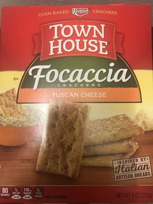 Kellogg's Town House Crackers Tuscan Cheese 9oz