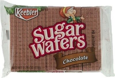 Keebler Sugar Wafers Cookies Chocolate 2.75oz