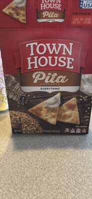 Everything Oven Baked Pita Crackers