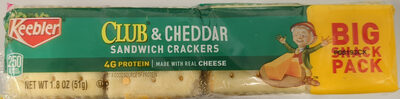 Kellogg's Klg Cracker Packs Club & Cheddar 1.8oz