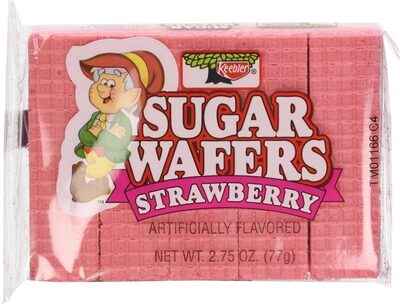 Keebler Sugar Wafers Cookies Strawberry 2.75oz