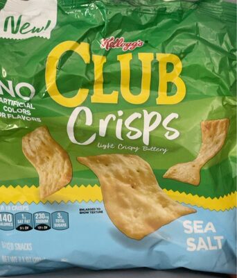 Crisps Sea Salt Baked Snacks, Sea Salt