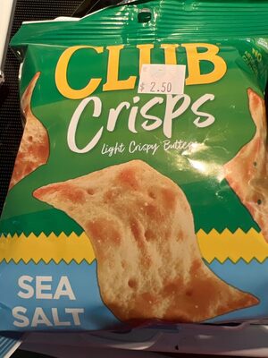 Sea Salt Light Crispy Buttery Baked Snacks, Sea Salt