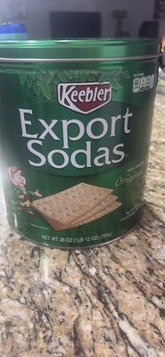 Kellogg's Zesta Saltines Crackers Export Soda 28oz