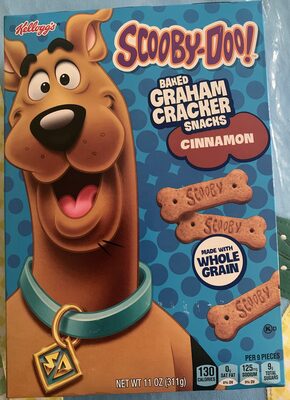 Kellogg's Klg Licensed Crackers Scooby-Doo Cinnamon Graham Sticks 11oz